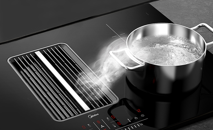 美的牌Flow-in 煙灶